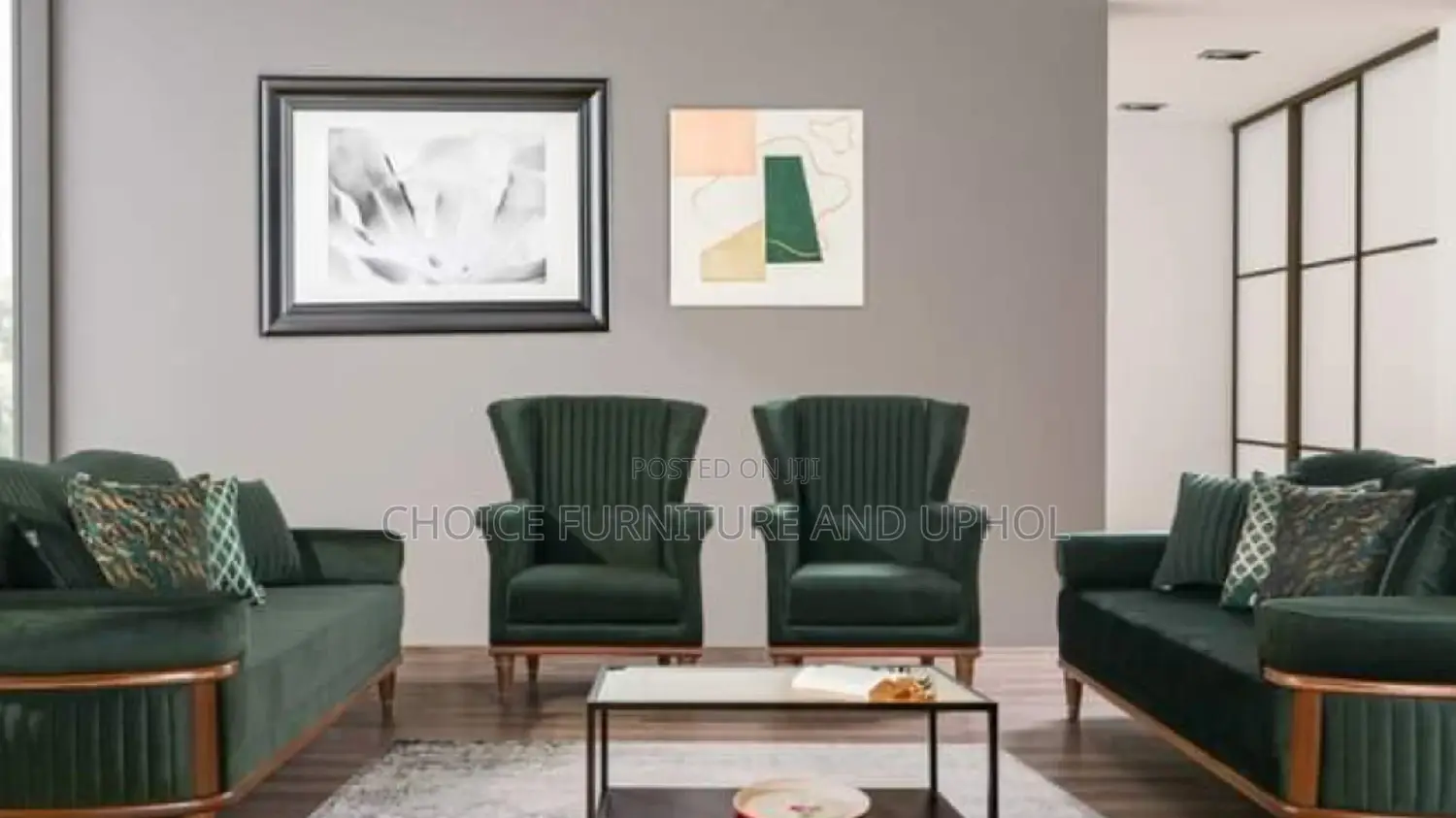 Sofa Set of Chairs Made in Nigeria