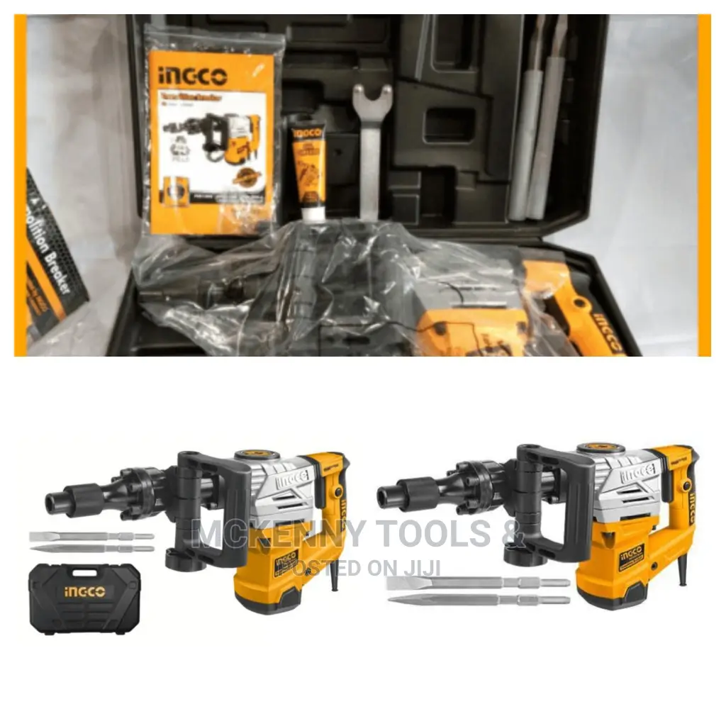 Ingco 6 Kg 1300w Demolition Breaker Hammer Pdb13008