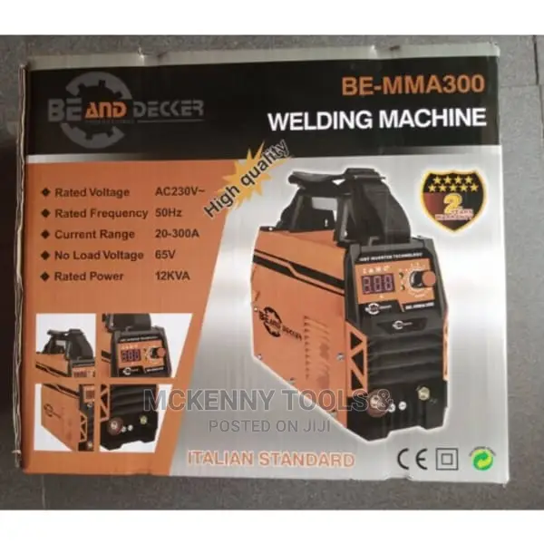 Be and Decker Heavy Duty Inverter Welding Machine 300A