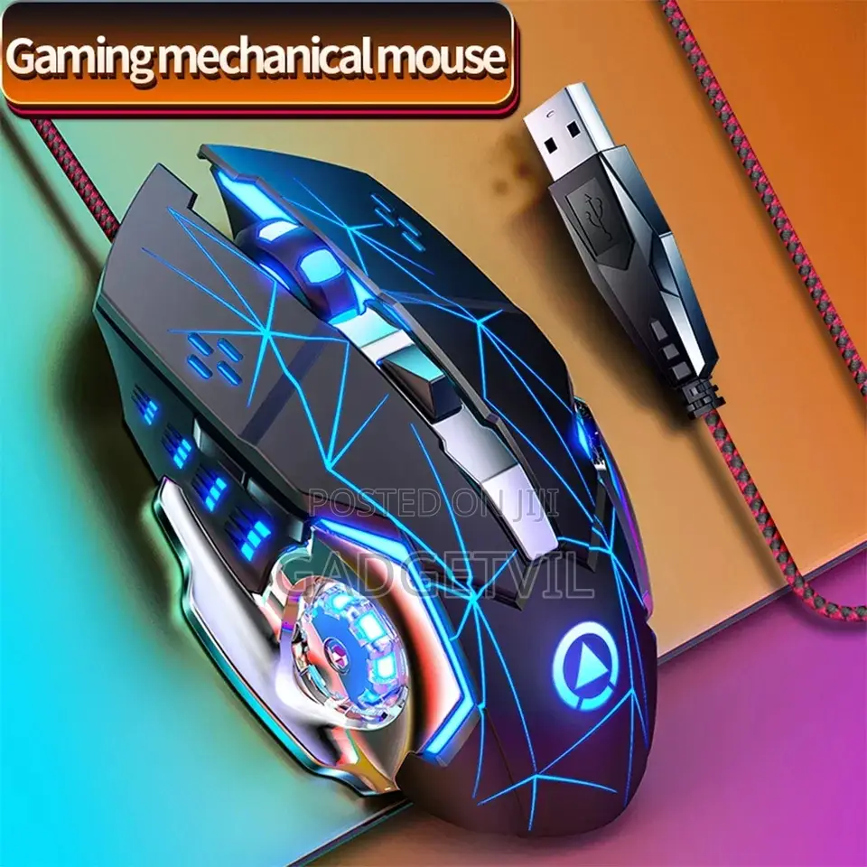 G15 3600dpi Mechanical Gaming USB Wired Mouse Colorful