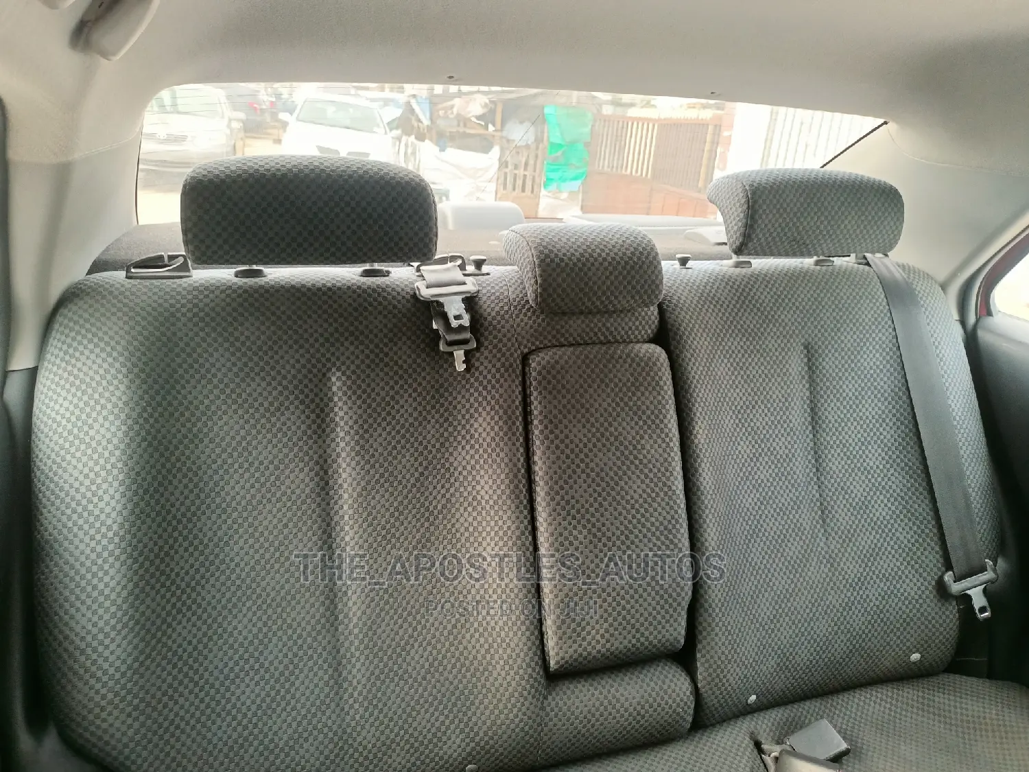 Toyota Yaris Sedan 2007 Red
