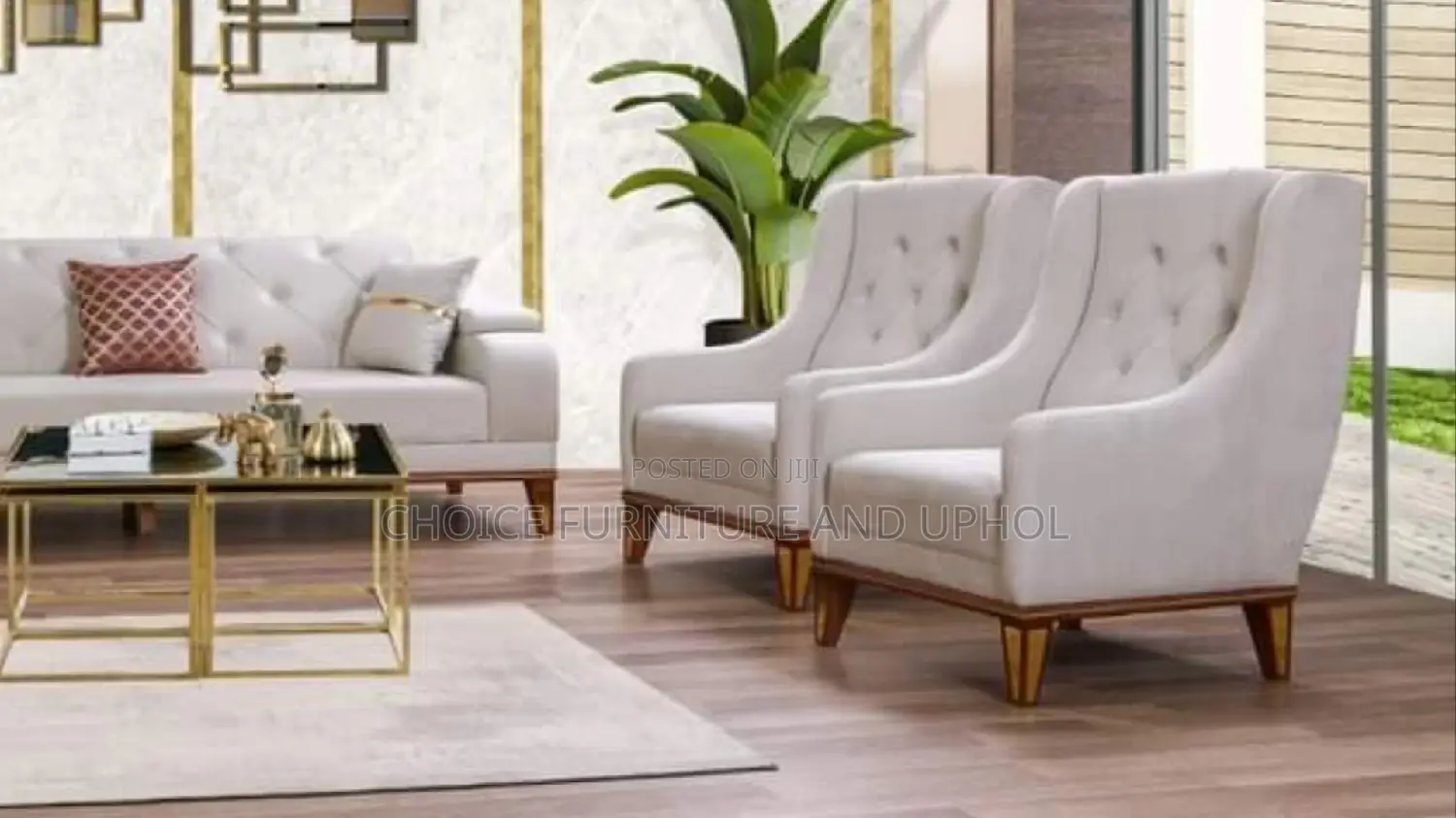 Sofa Set of Chairs Made in Nigeria