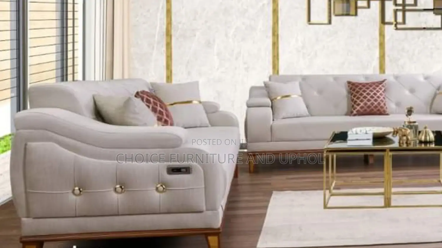 Sofa Set of Chairs Made in Nigeria