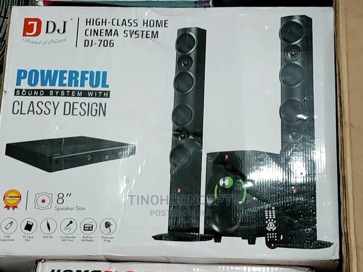 Powerful Sound System DJ-706