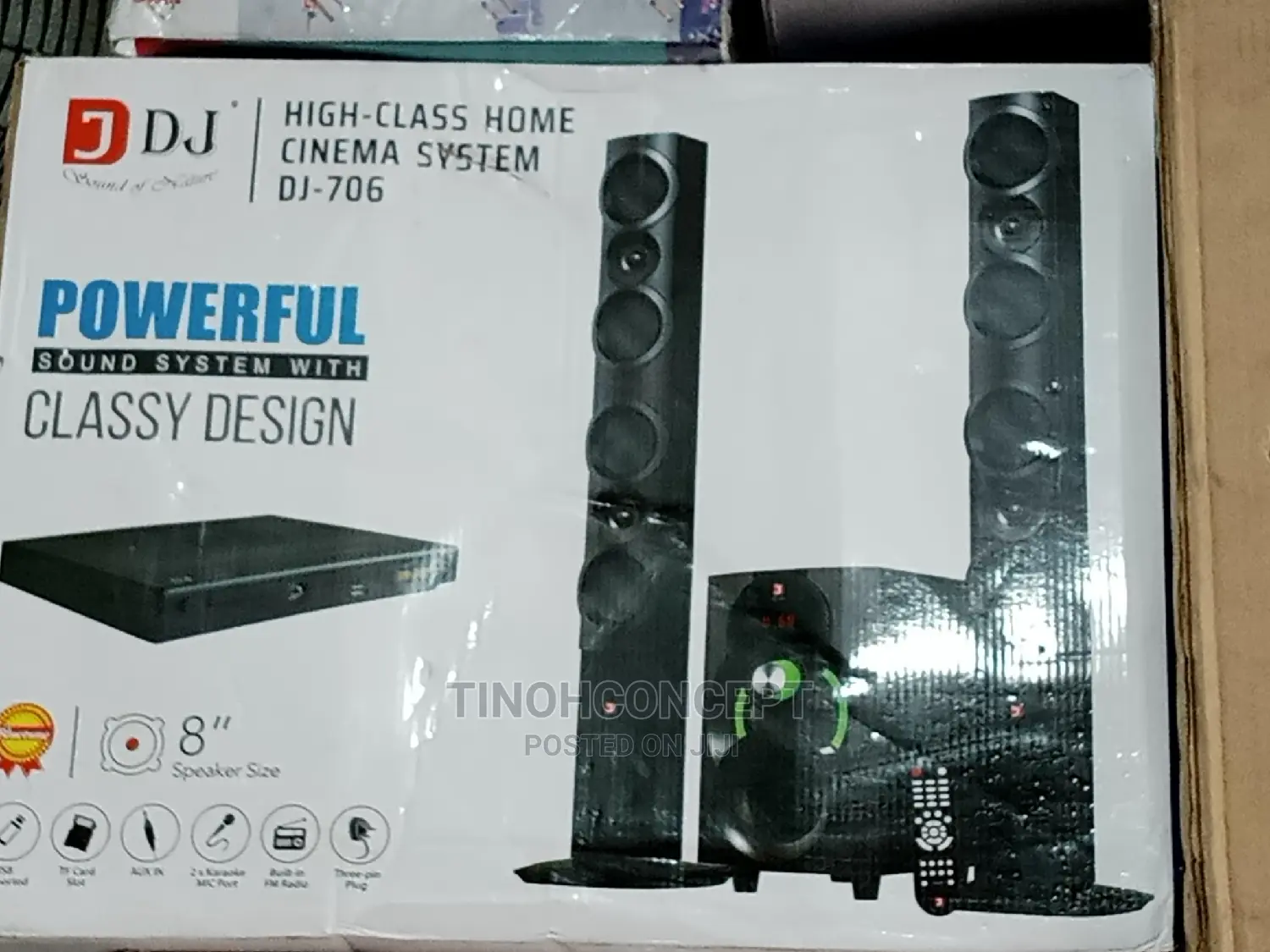 Powerful Sound System DJ-706