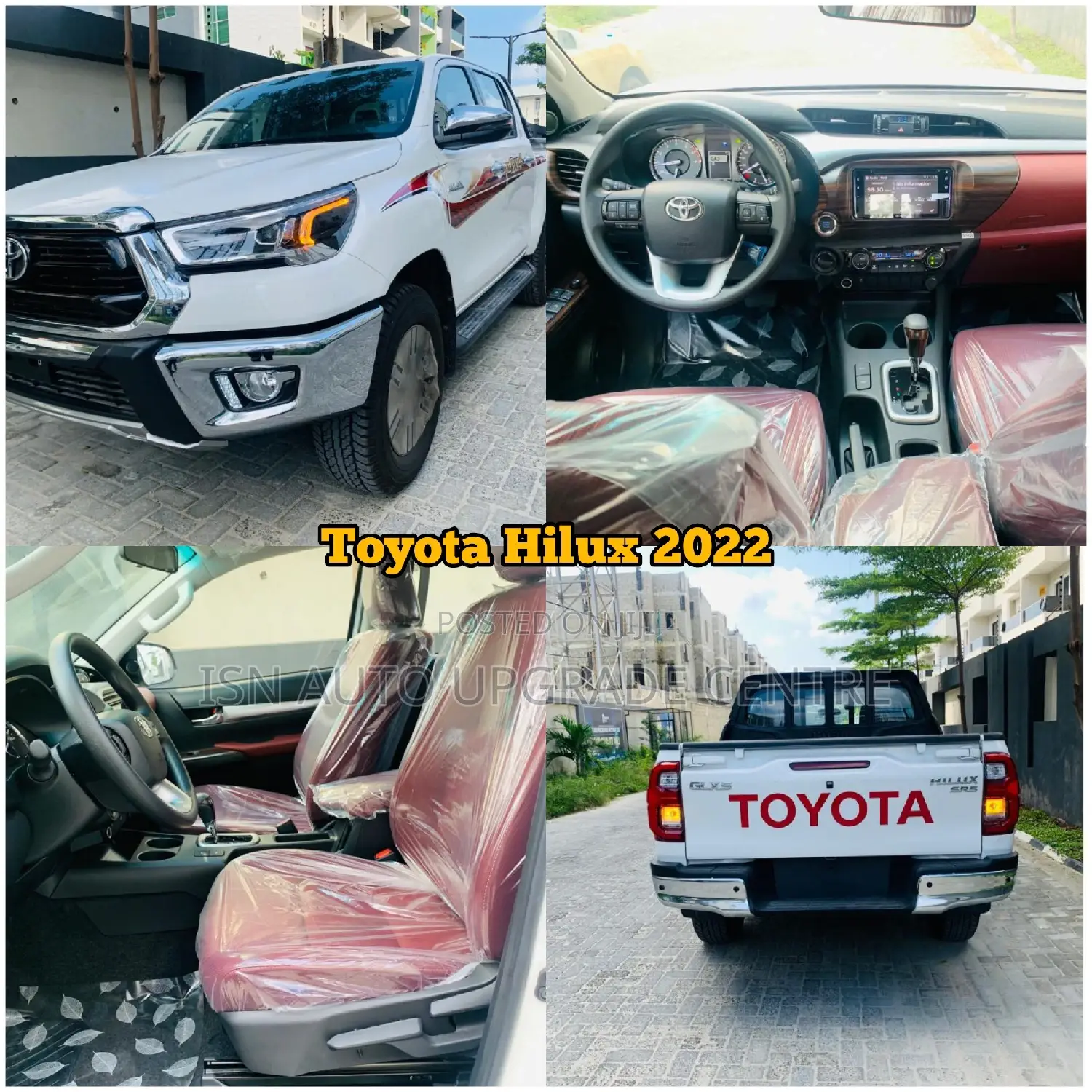 Upgraded 2022 Toyota Hilux at Isn