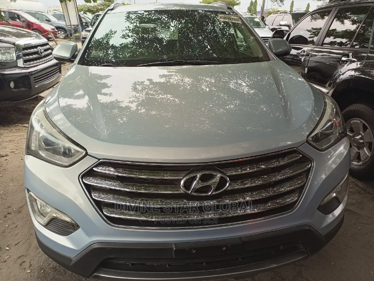 Hyundai Santa Fe Limited 4dr SUV AWD (3.3L 6cyl 6A) 2014 Blue