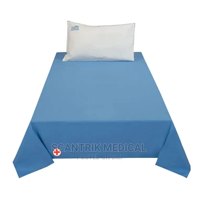 Portable Bed Sheet and Pillows for Hospital