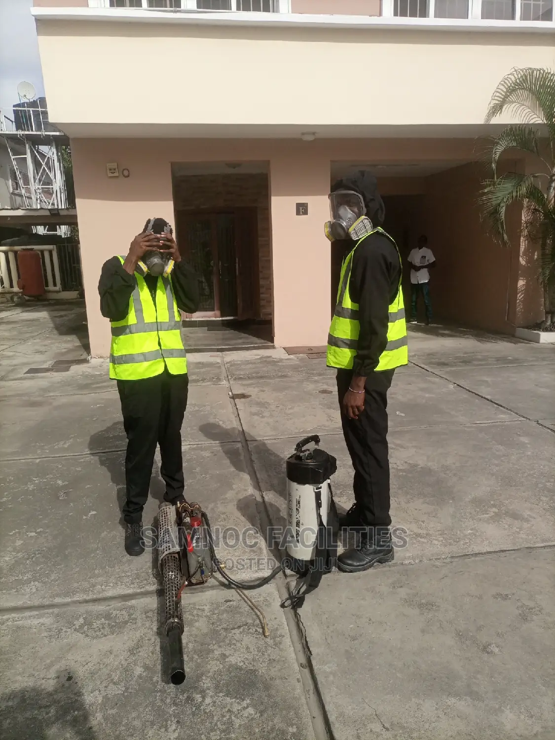 Fumigation and Pests Control of a Duplex in Epe Lagos.