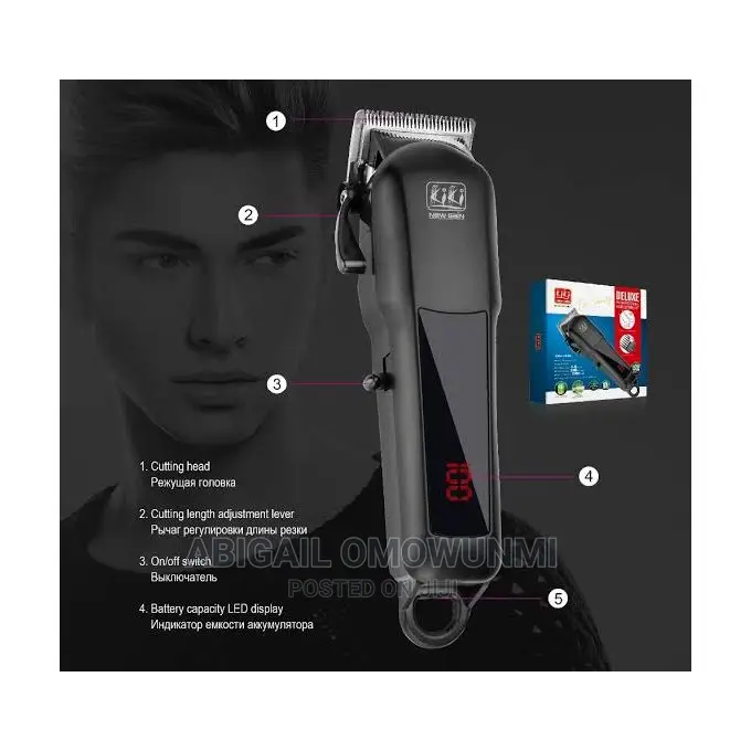 Kiki New Gain Rechargeable Hair Clippers