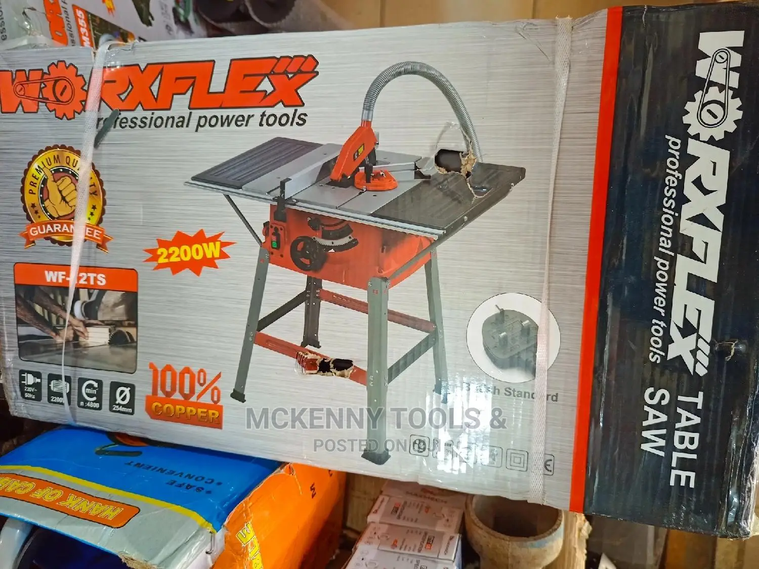 Worxflex Heavy Duty Industrial Table Saw , 2200 Watts