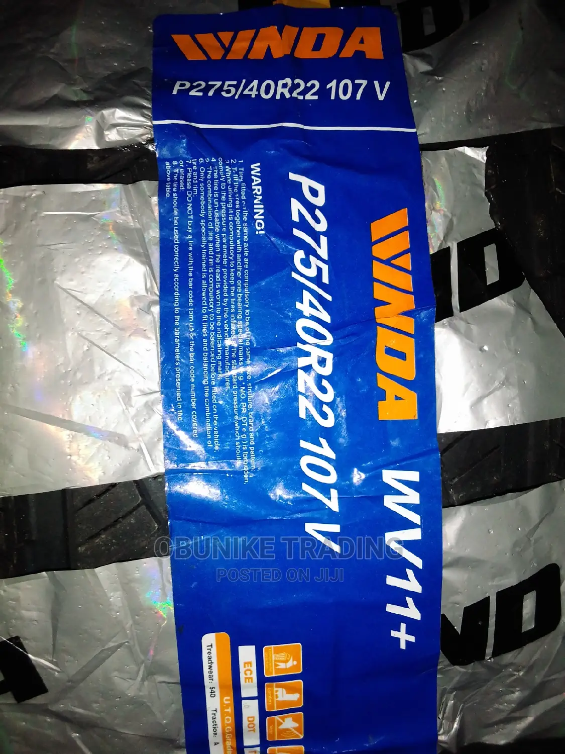 275/40r22 Winda Tyre.