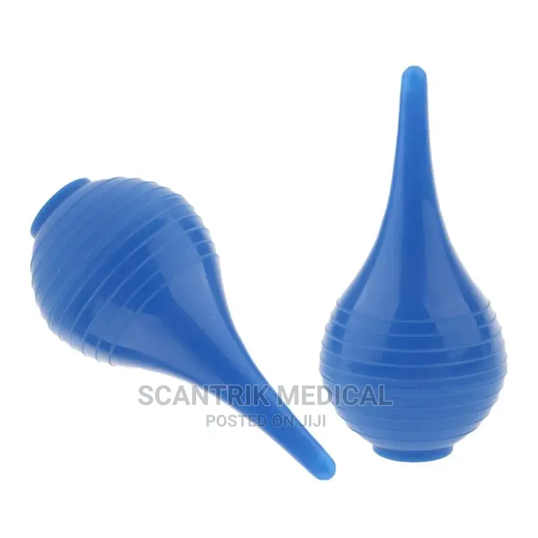 Portable Medical Suction Cup Rubber Bulb for Ear Syringe