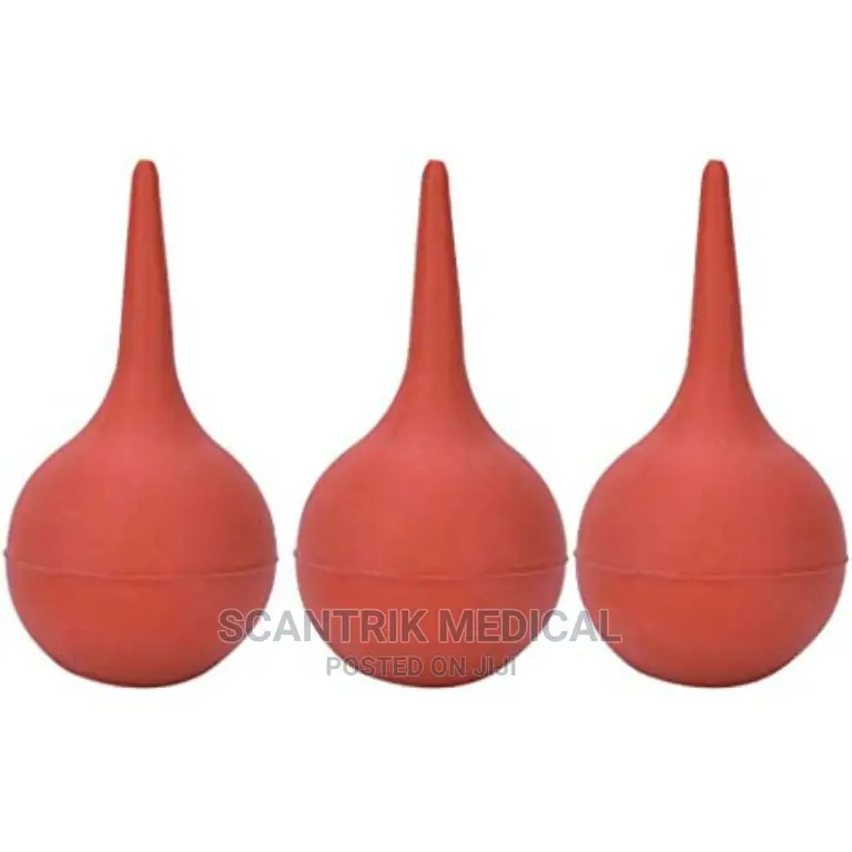 Rubber Syringe Ear Ball, Laboratory Hand Bulb Set, Liquid