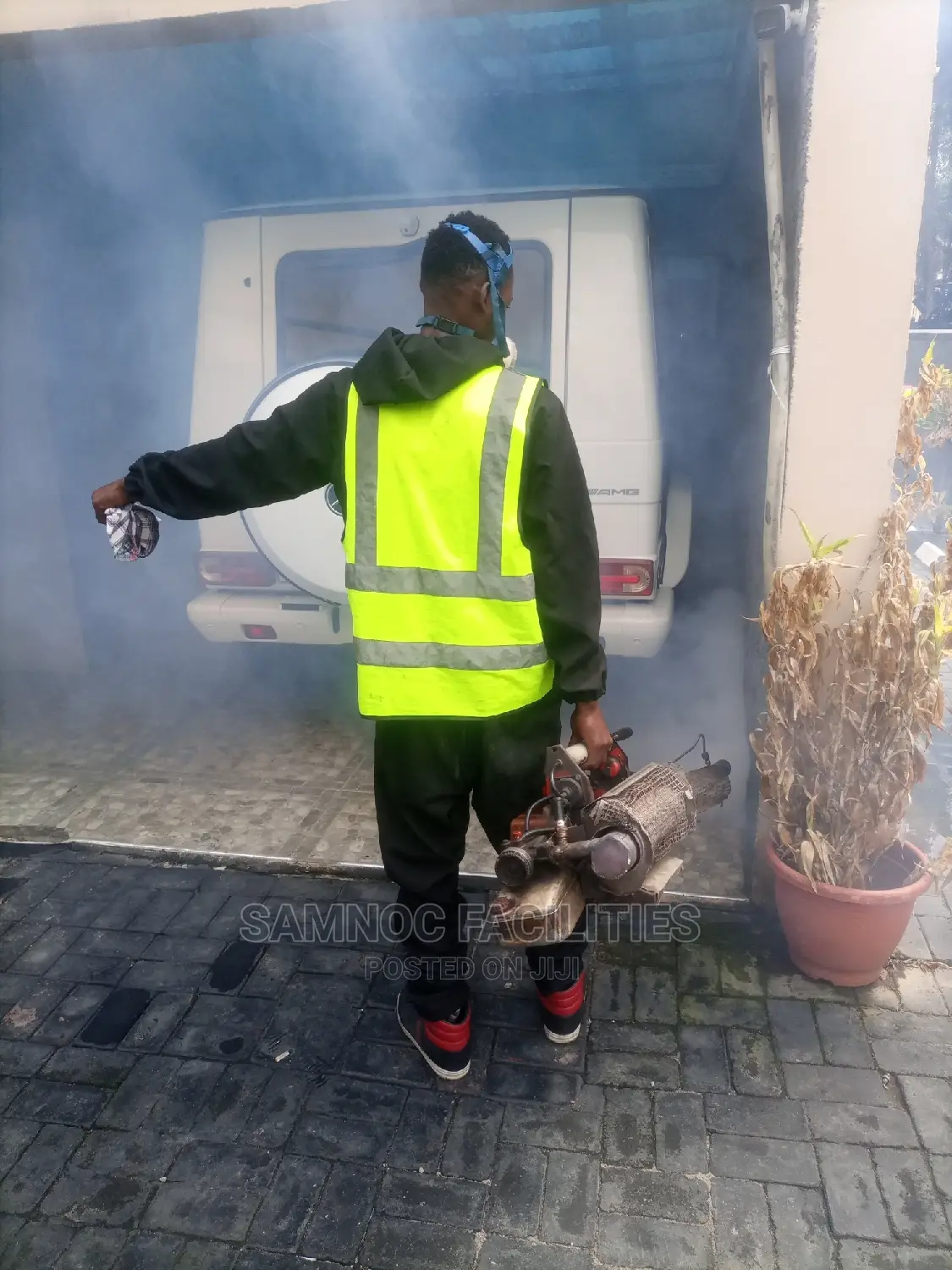 Interior and Exterior Fumigation of an Apartment at Ibeju