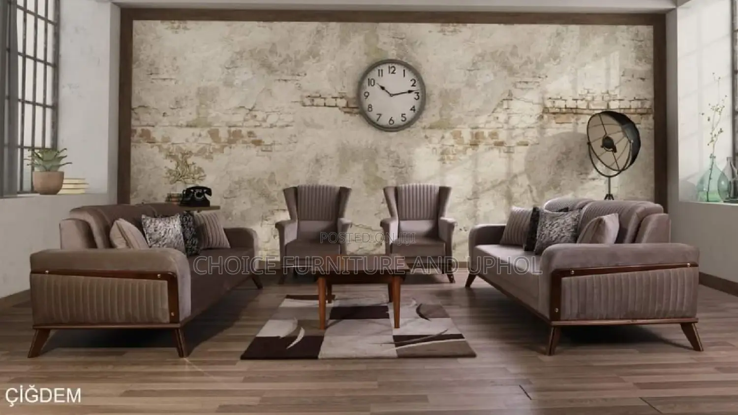 Sofa Set of Chairs Made in Nigeria