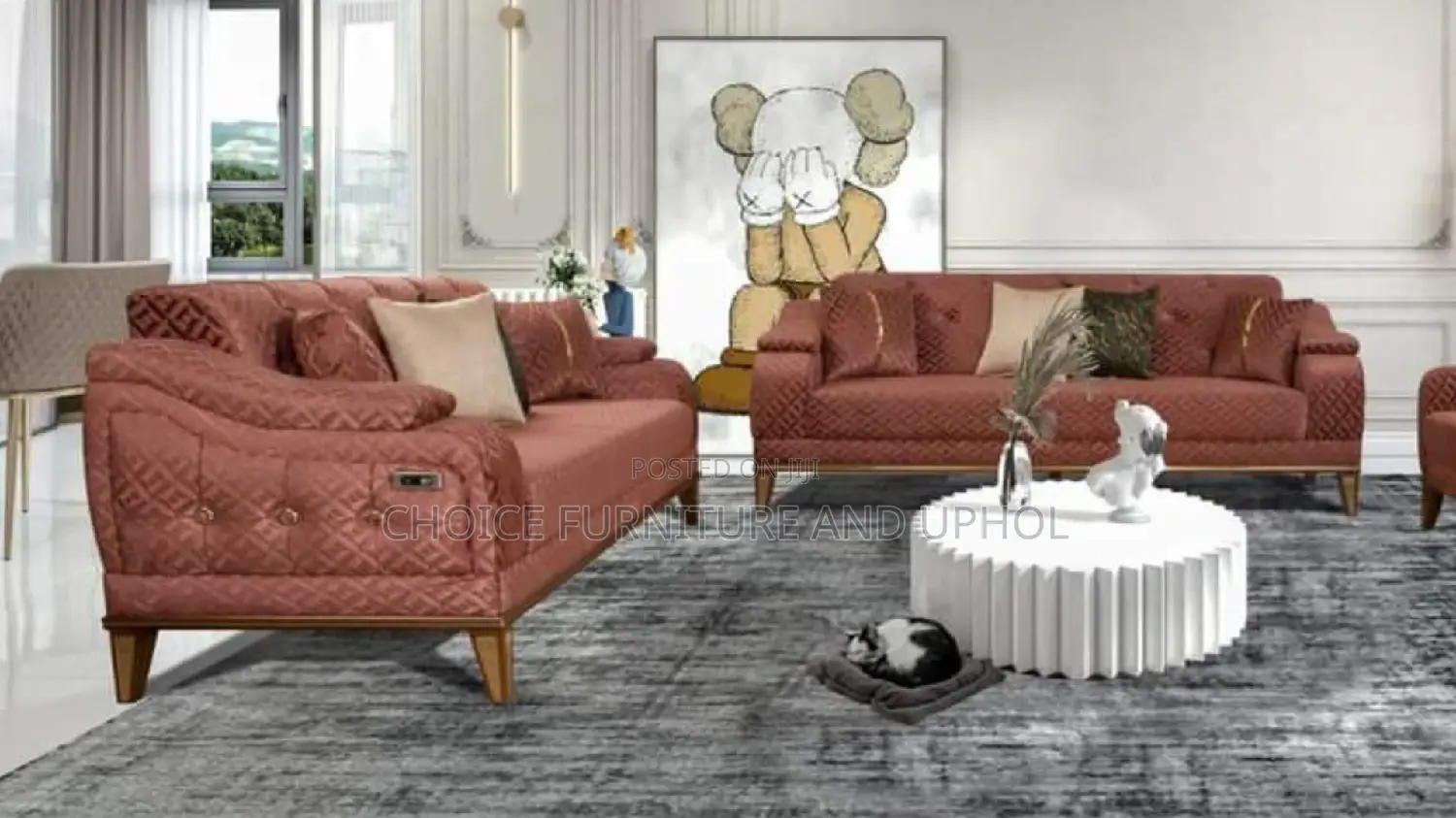 Sofa Set Of Chairs Made In Nigeria