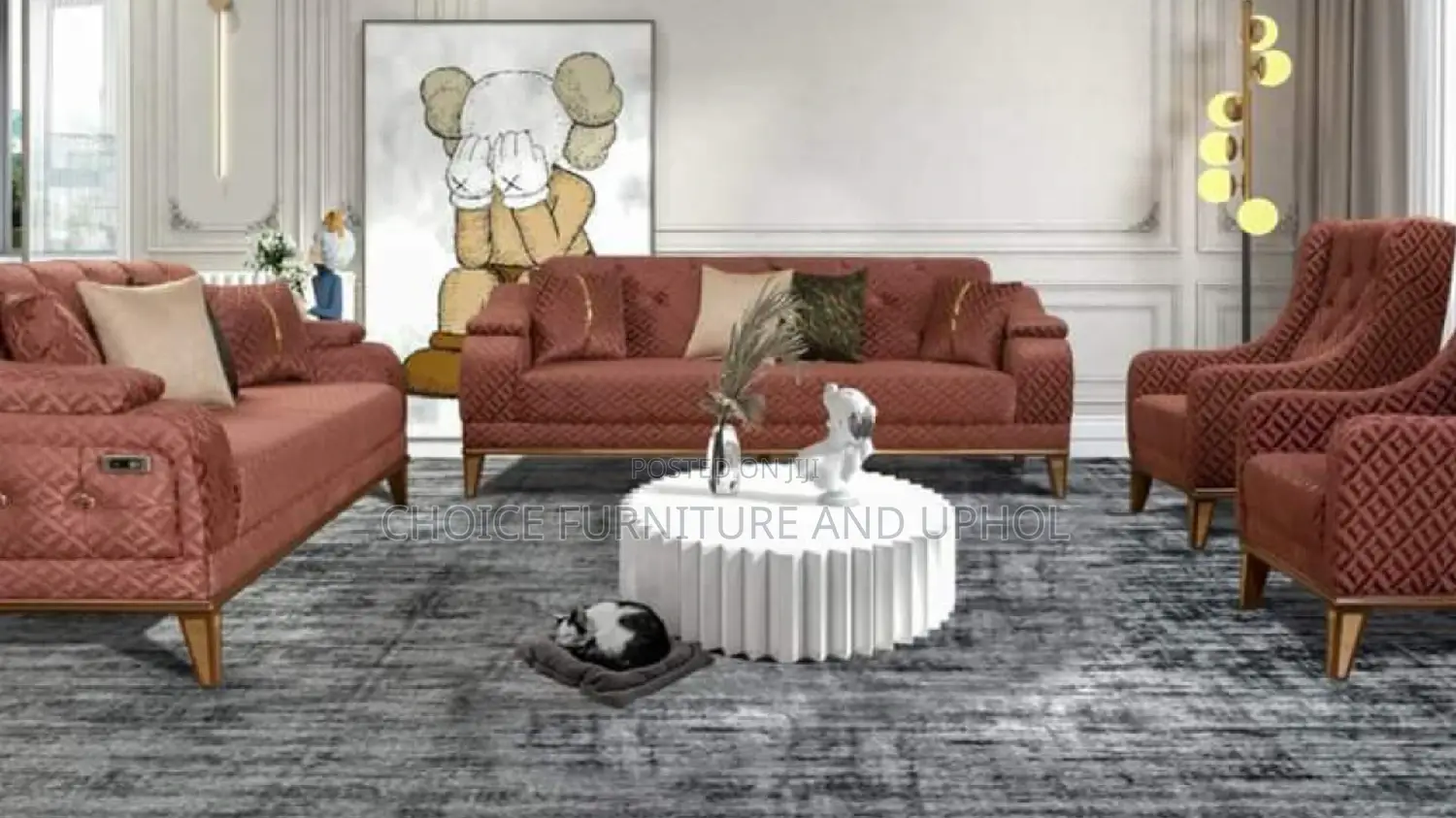 Sofa Set Of Chairs Made In Nigeria
