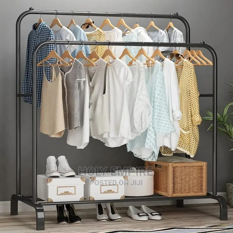 Clothes Hanger Coat Rack Floor Hanger Storage