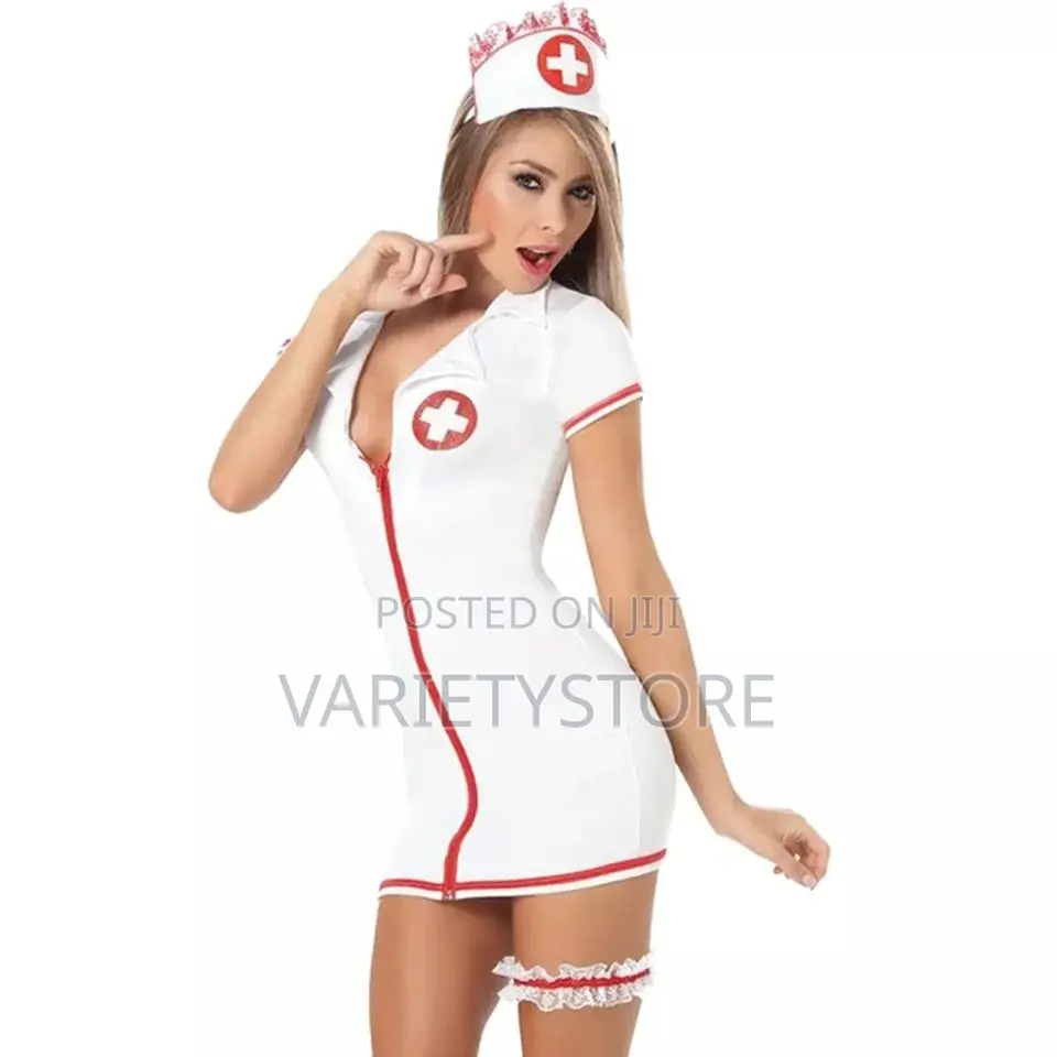 Women Sexy Lingerie Nurse Cosplay Uniform Costume