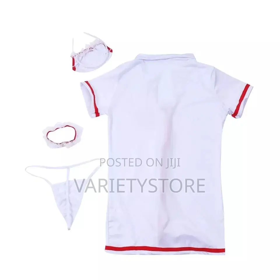 Women Sexy Lingerie Nurse Cosplay Uniform Costume