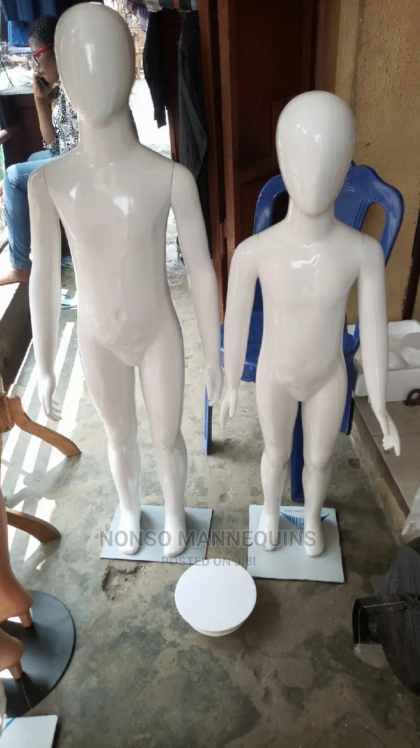 Unisex Faceless Age 3 to 6 and Age 6 to 9 Years Glossy Dummy