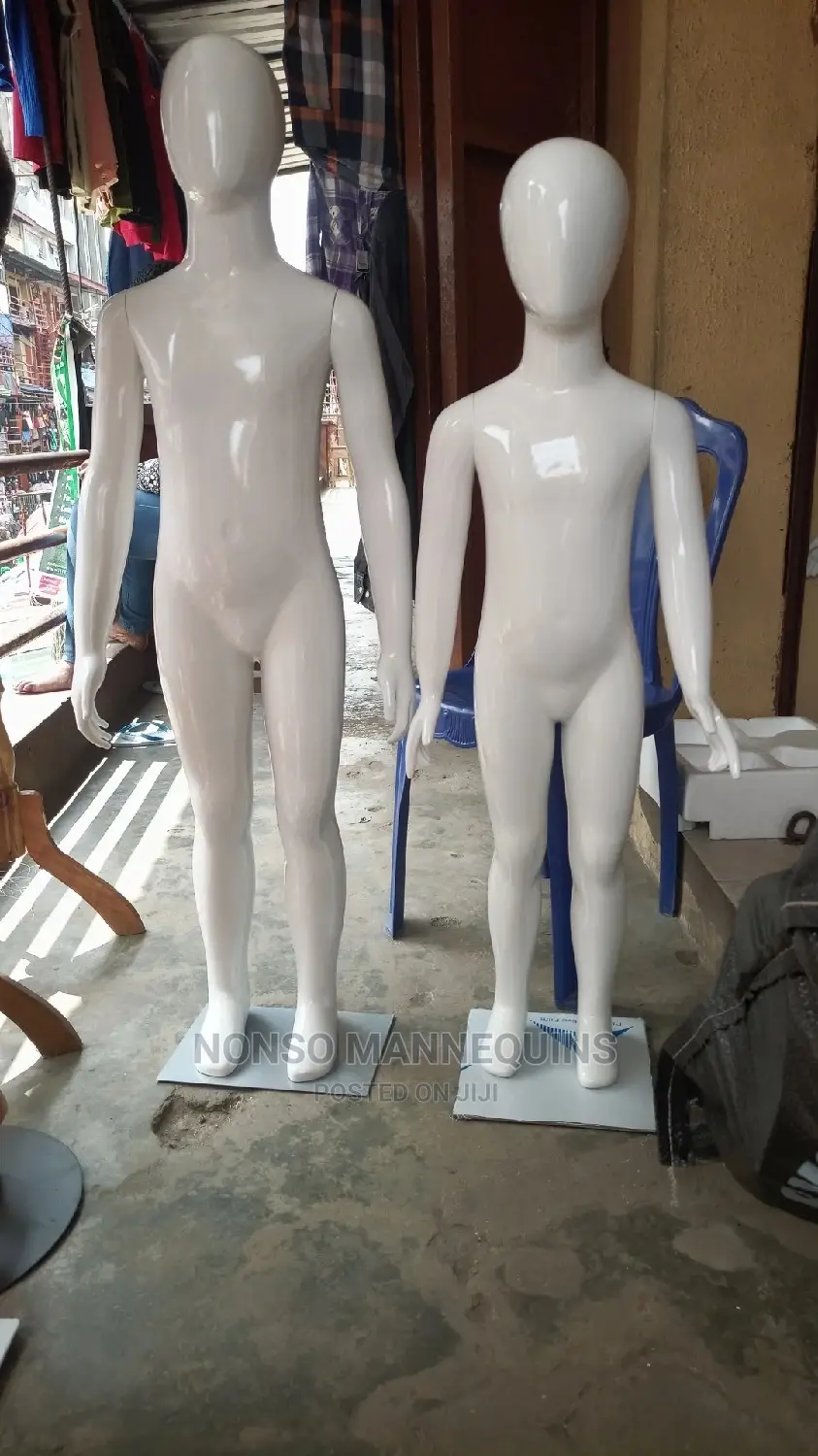 Unisex Faceless Age 3 to 6 and Age 6 to 9 Years Glossy Dummy