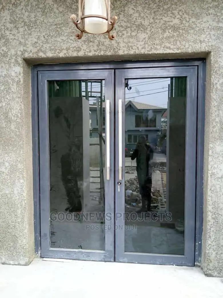 Aluminium Double Swing Door