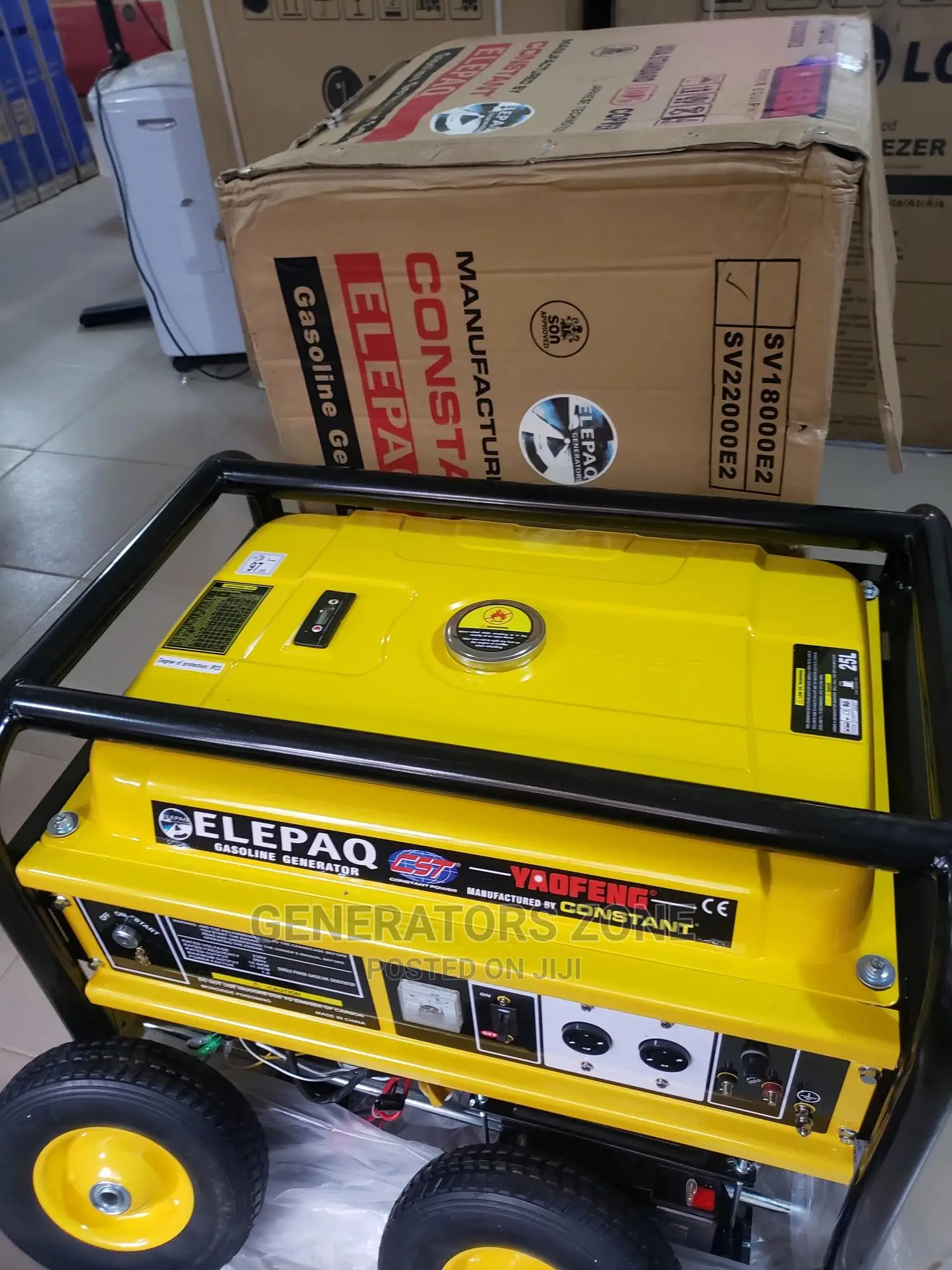 Elepaq Constant SV22000E2 Key Start Generator-Standard