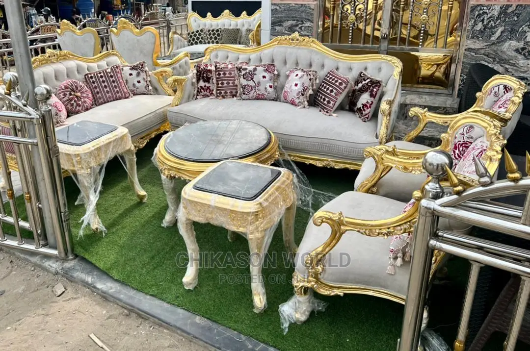 Quality 7 Seater Living Room Royal Sofa Chair.