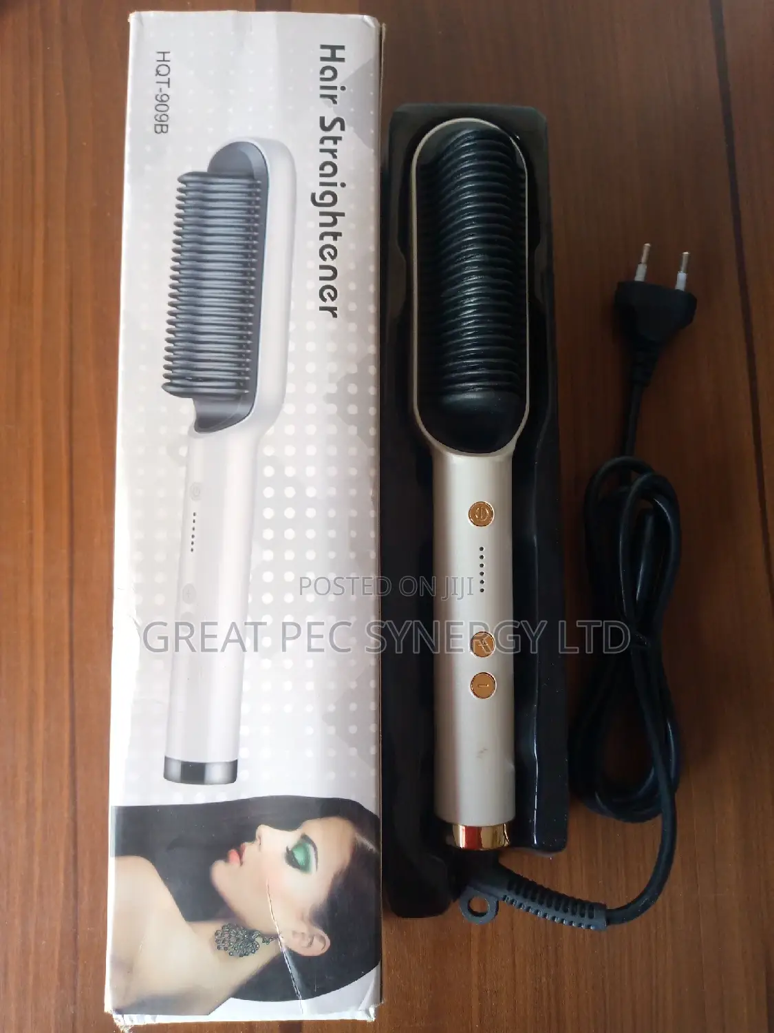 Hot Comb Straightener With Temperature Control