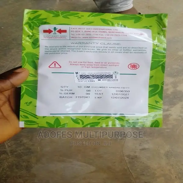 Cucumber Seed Nandini F1 10G