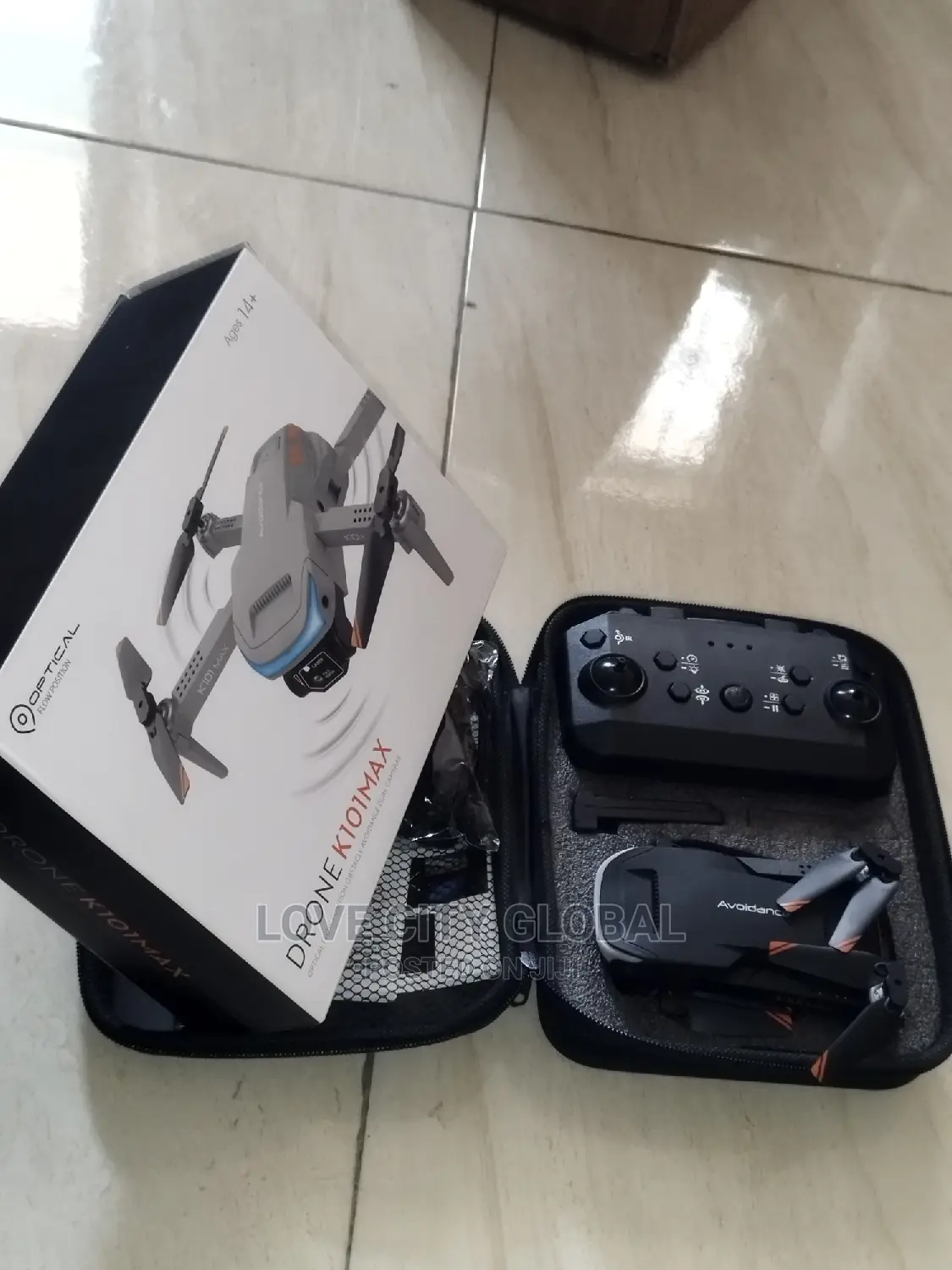 Obstacle Avoidance Pocket Drone Dual Camera 2 Batteries
