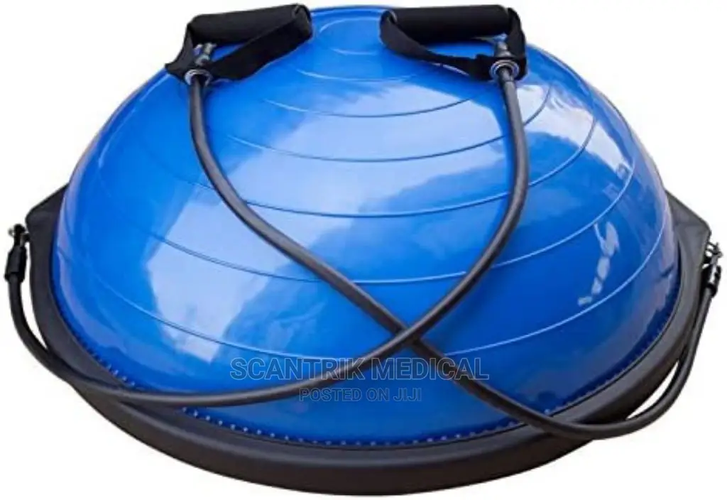 Portable Yoga Balance Ball Trainer Home With Pump