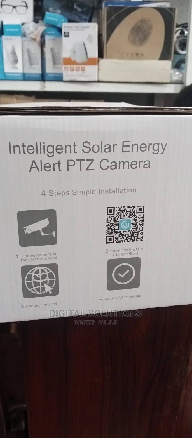 Solar PTZ Camera Night Vision Uses SIM Card