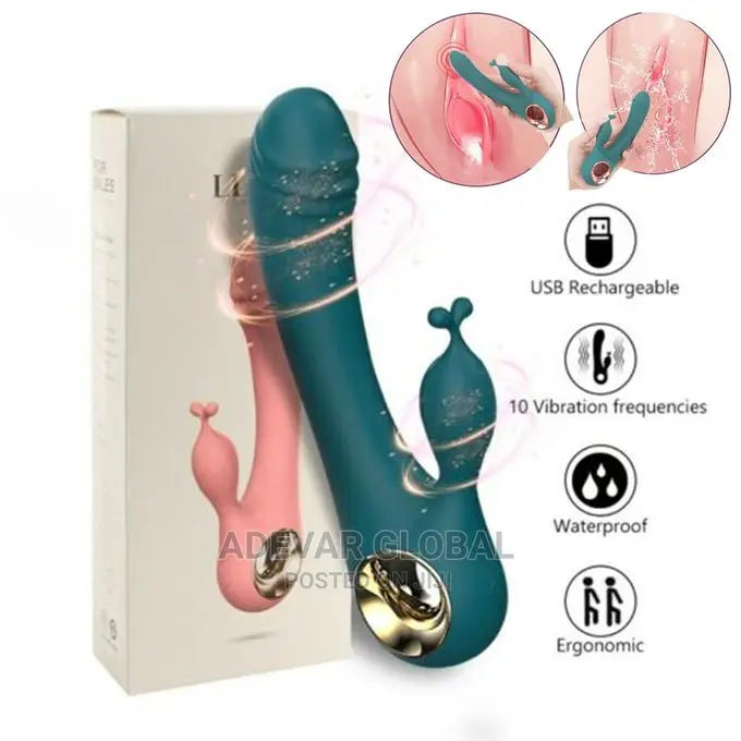 Lilo Rechargeable Bunny Dildo Vibrator Clitoris Sex Toy