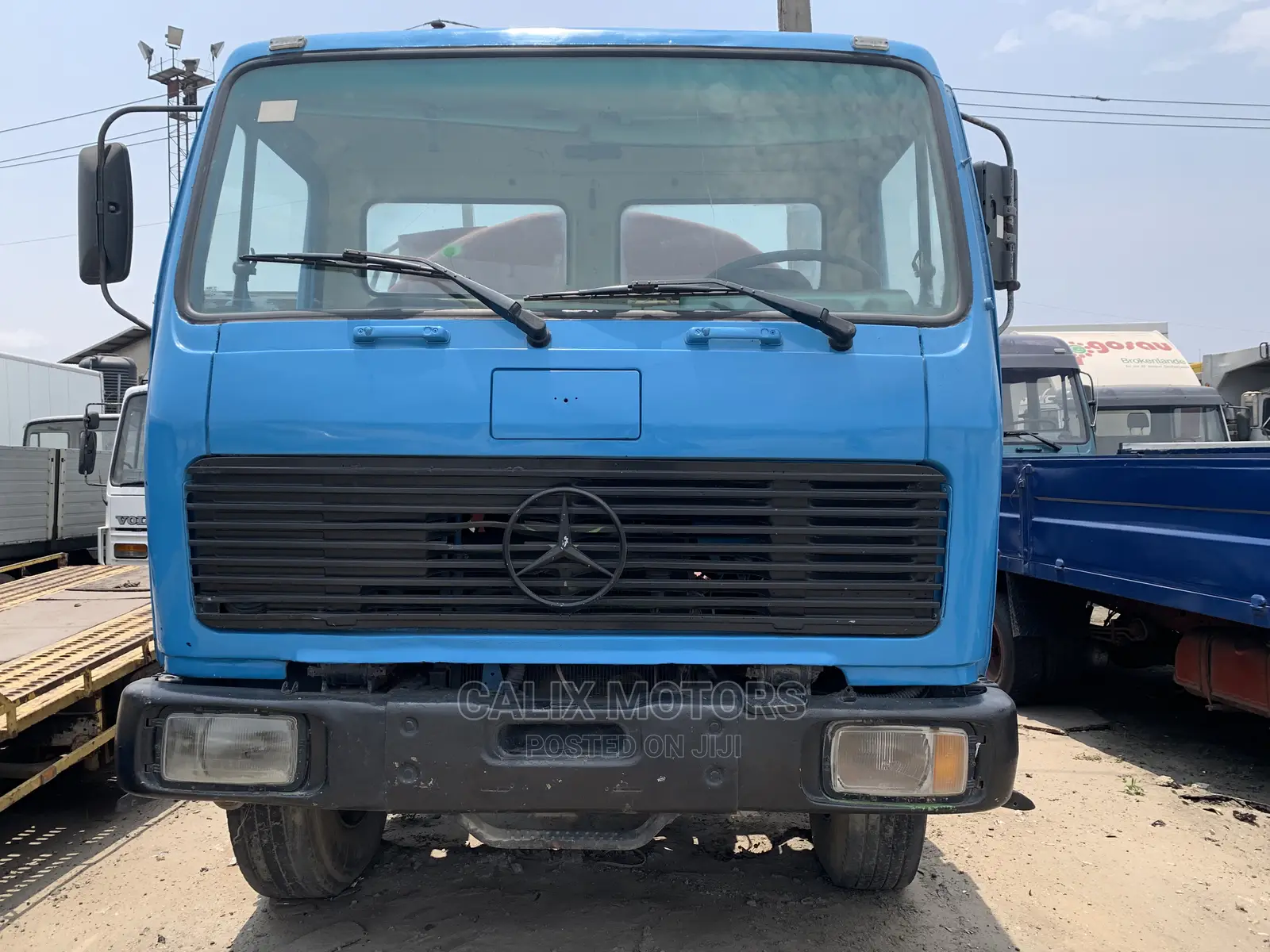 Foreign Used Mercedes Benz Water Tanker Truck