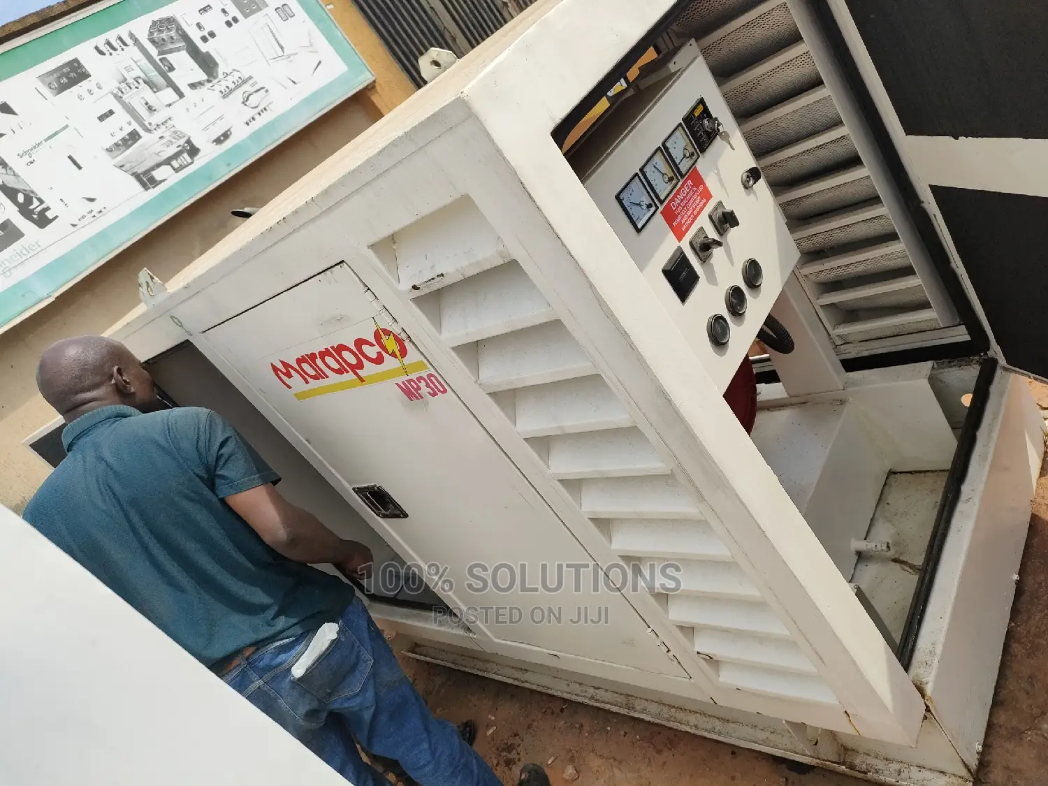 60kva Marapco Perkins Sound Proof Generators for Sale