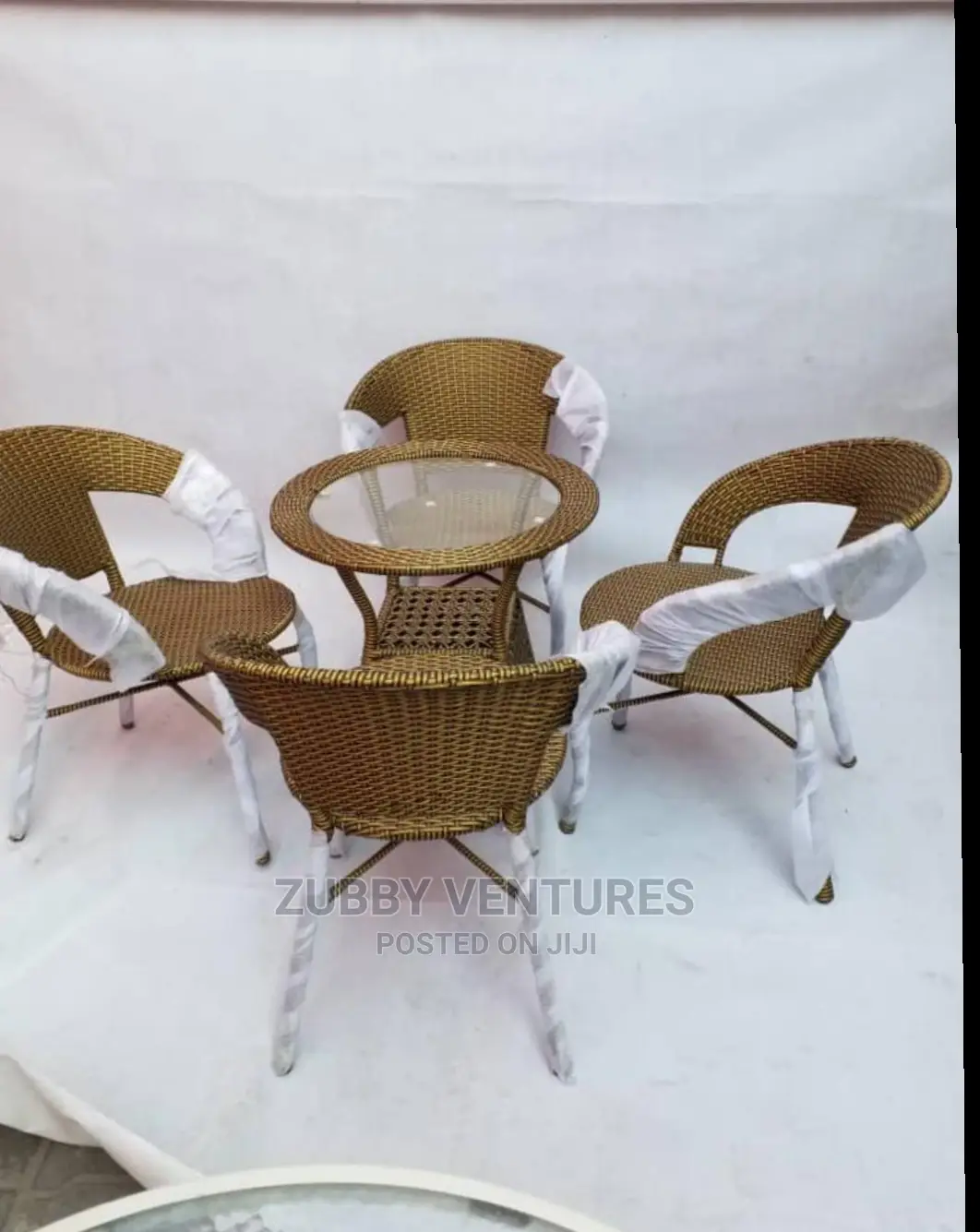 Brand New Quality and Imported Net Chairs With Centre Table