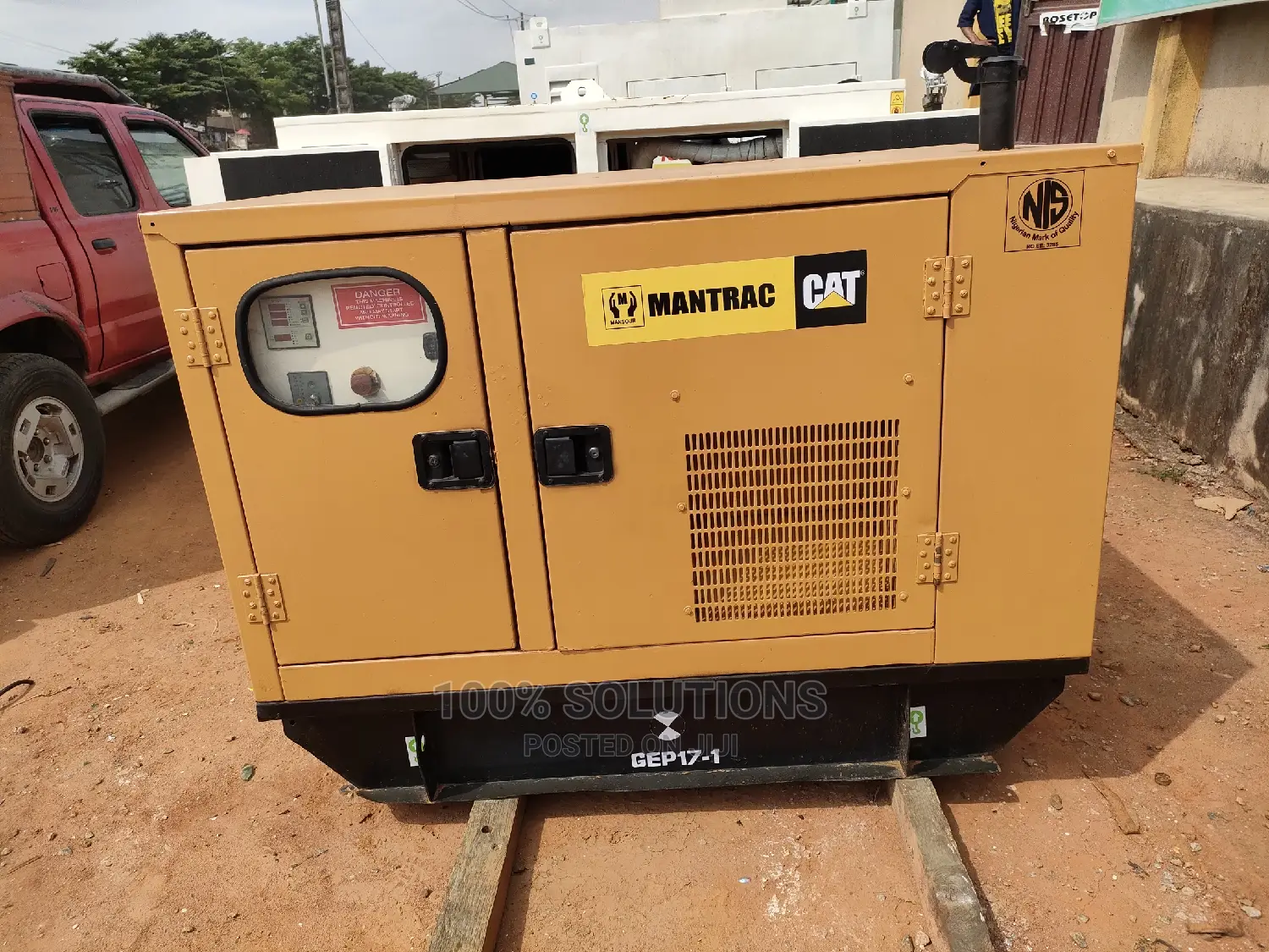 17kva Mantrac Sound Proof Generators for Sale