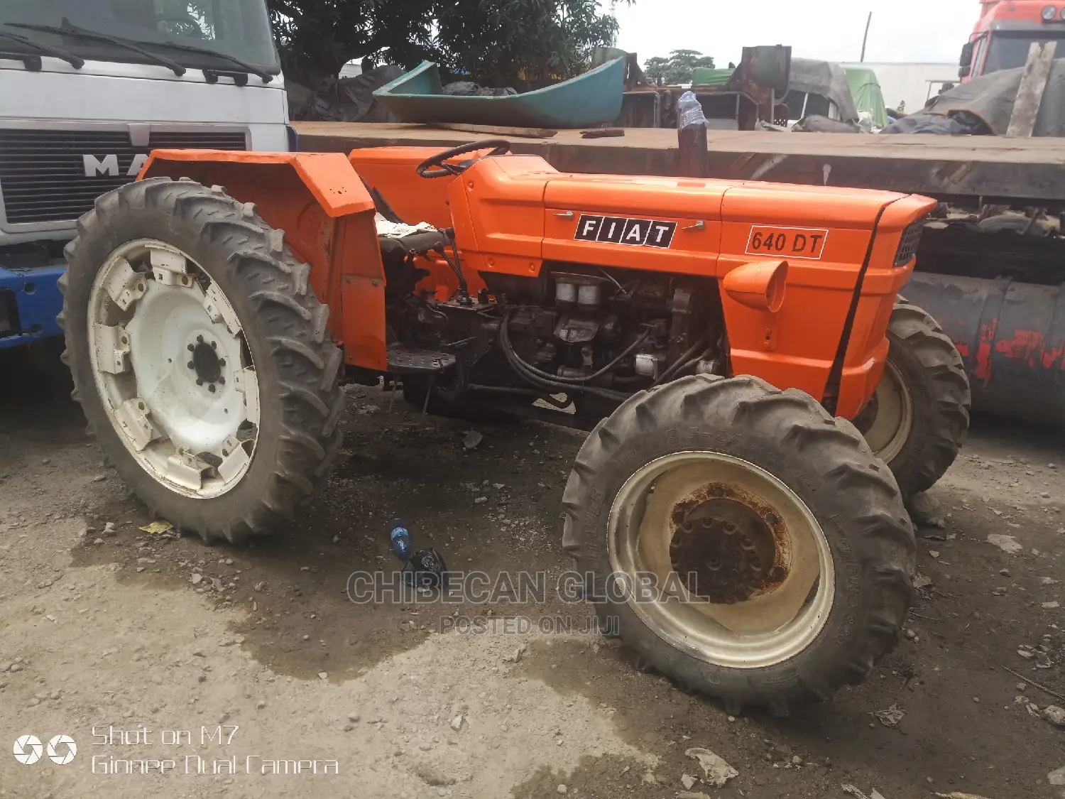 Fiat 640 Tractor With Auxiliary Foreign Used
