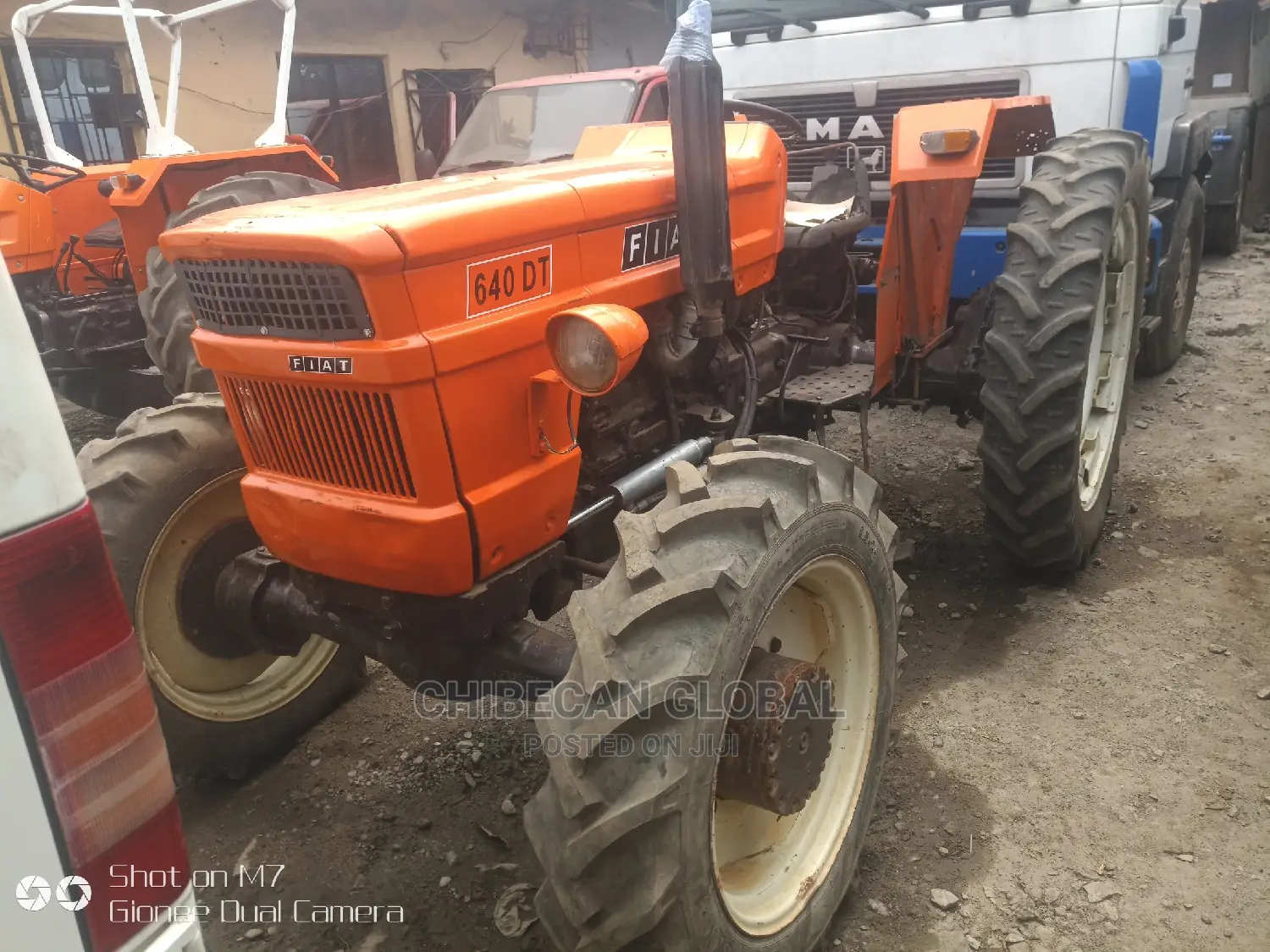 Fiat 640 Tractor With Auxiliary Foreign Used