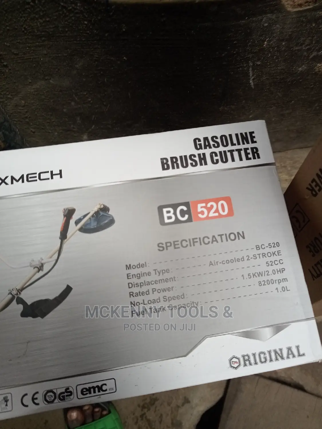 Maxmech Gasoline Brush Cutter Machine Bc 520