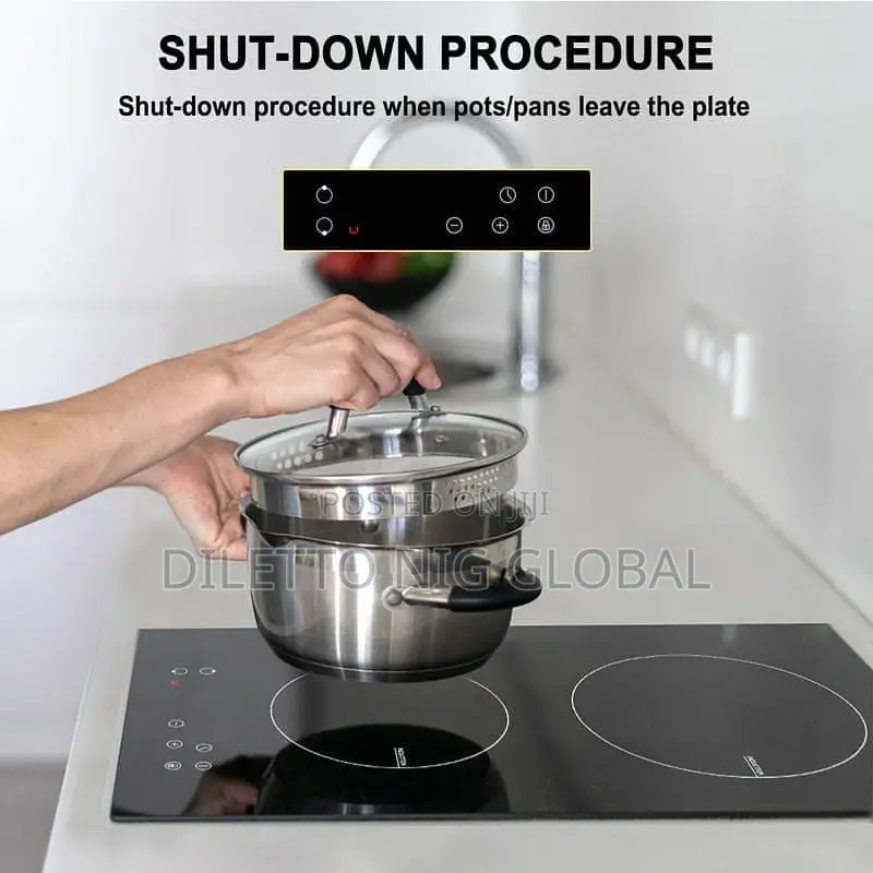 2 Burners Built-in Induction Hob, Cooker