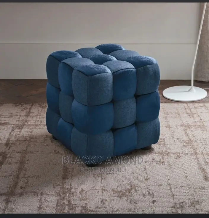 Pouf Ottoman Coffee Table by Blackdiamond Furniture