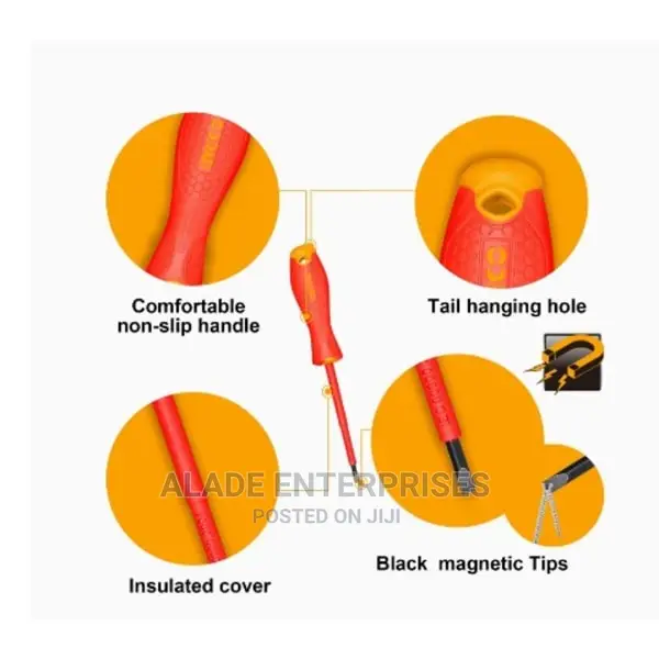 9pcs Insulated Screwdriver