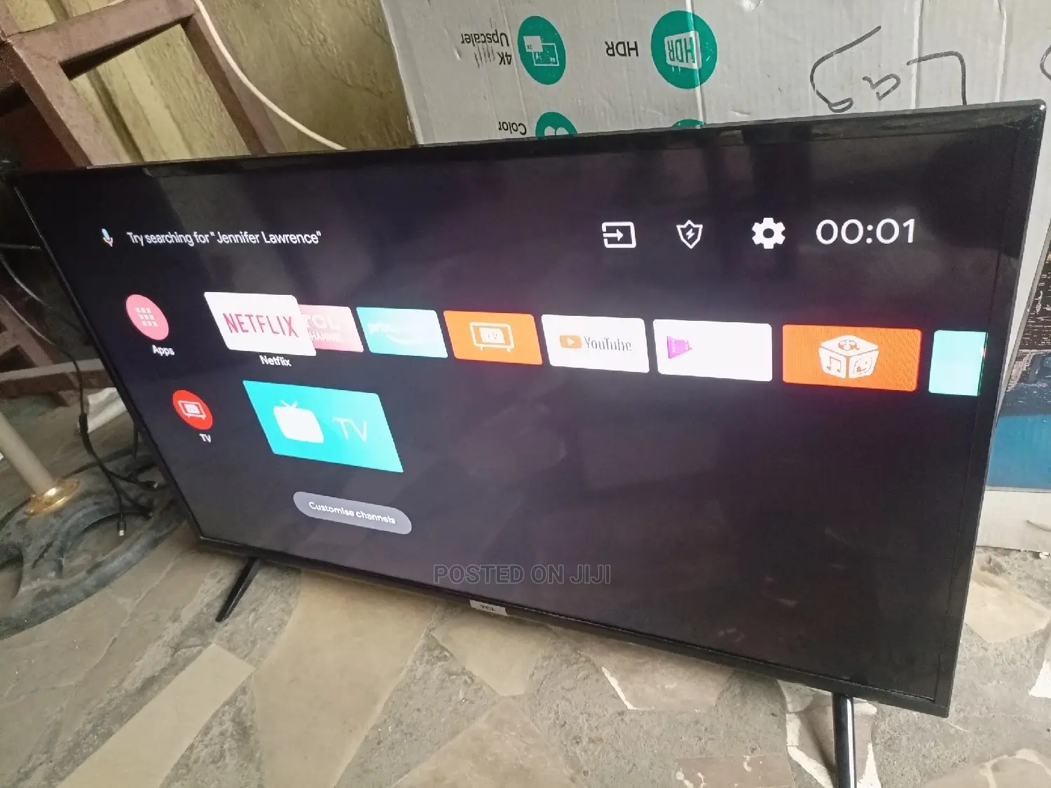 UK Used 40 Inches TCL Android TV