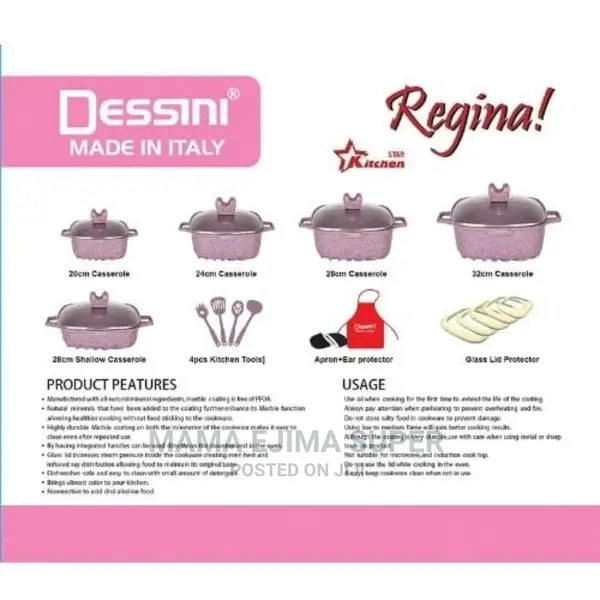 Dessini Non Stick Pot -22pieces