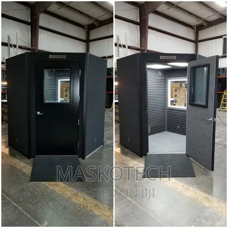 Vocal Booth, Studio Padding in Nigeria.