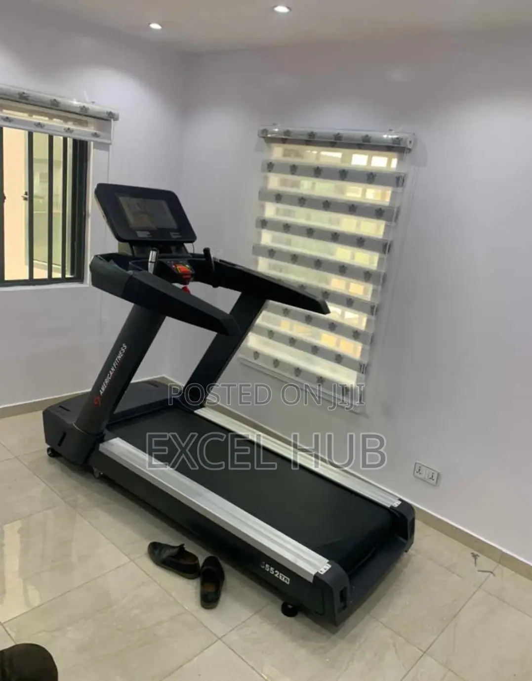 6hp American Fitness Treadmill Curved YTR
